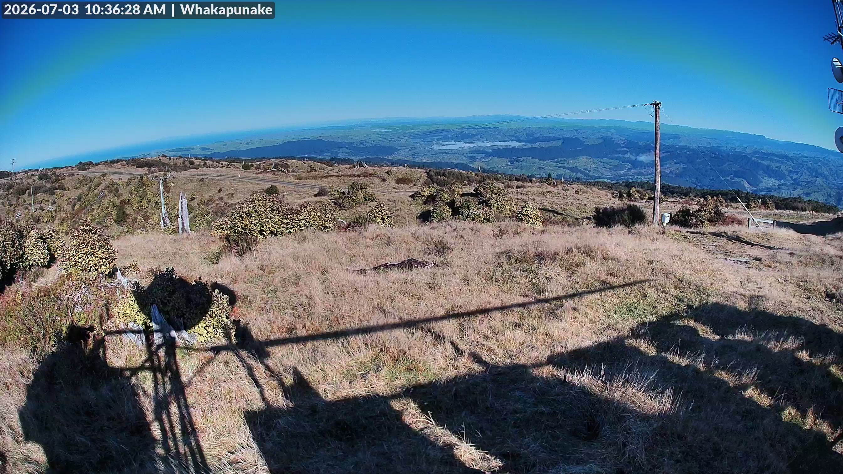 Whakapunake live webcam - Gisborne and the East Coast, New Zealand
