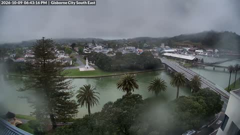 Gisborne City SE live webcam — Gisborne/Tairāwhiti, New Zealand